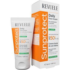 Crema de fata REVUELE Oil Control SPF 50+, 50ML