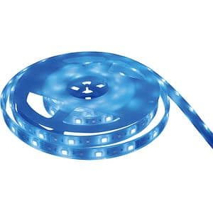 Banda LED RGB cu telecomana GOODHOME, 15W, 1200lm, IP65, 5m