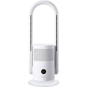 Ventilator de podea GOODHOME, 9 trepte de viteza, 35W, alb