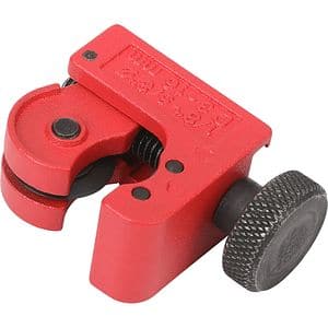 Taietor tevi cupru FORGE STEEL, 15 x 35mm, otel, negru-rosu
