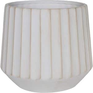 Ghiveci flori VERVE, teracota, D 22 cm, bej
