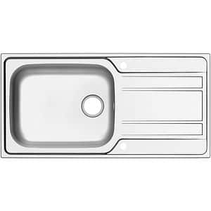 Chiuveta bucatarie GOODHOME Lucerne, 1 cuva, picurator reversibil, 100 x 50 cm, inox