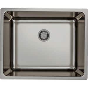Chiuveta bucatarie GoodHome Villach, 1 cuva, inox, 54 x 44 x 20 cm, fumuriu