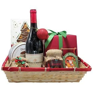 Cos cadou LUXURY BASKETS Craciun Baron D'Arignac 7CBD