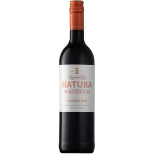 Vin rosu demisec fara alcool Leopard`s Leap Natura, 0.75L