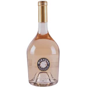 Vin rose sec Miraval Cotes de Provence, 0.75L
