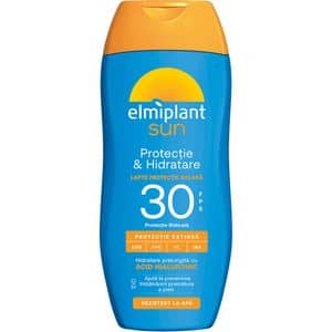 Lapte protectie solara ELMIPLANT Sun Protectie & Hidratare, SPF 30, 200ml