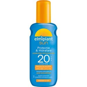 Lotiune spray protectie solara ELMIPLANT Sun, SPF 20, 200ml