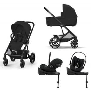 Carucior 3in1 CYBEX Balios S Lux One 524002517, 5 puncte, 0 luni+, negru