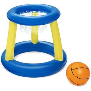 Cos de baschet gonflabil BESTWAY, 59 x 49 cm, 3 ani+, cu minge