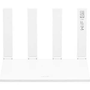 Router Wireless Gigabit HUAWEI WiFi AX3 AX3000, Wi-Fi 6, Dual-band 574 + 2402 Mbps, alb
