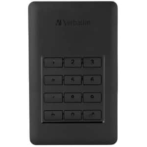 Hard Disk extern VERBATIM Store 'n' Go Keypad Access, 1TB, USB 3.1, negru