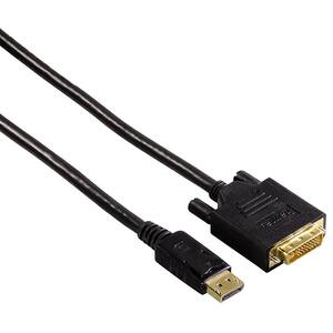 Adaptor DisplayPort - DVI HAMA 54593, 1.8m, negru
