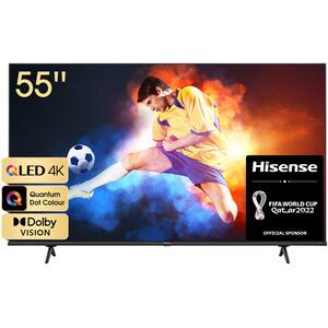 Televizor QLED Smart HISENSE 55E7HQ, Ultra HD 4K, HDR 10+, 139cm