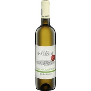 Vin alb demidulce Casa Isarescu Rezerva Tamaioasa Romaneasca, 0.75L