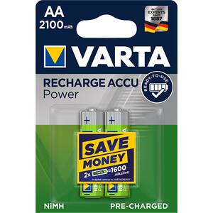 Acumulatori VARTA ACCAA2100B2, AA, 2100 mAh, 2 bucati
