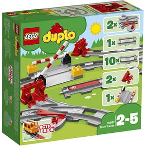 LEGO Duplo: Sine de cale ferata 10882, 2 - 5 ani, 23 piese