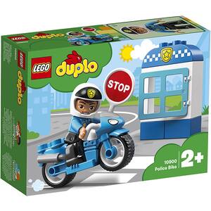 LEGO DUPLO: Motocicleta de politie 10900, 2 ani+, 8 piese