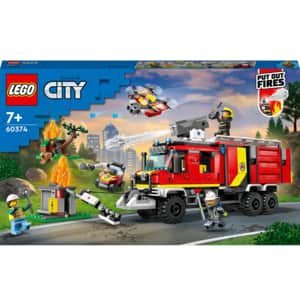 LEGO City: Masina unitatii de pompieri 60374, 7 ani+, 502 piese