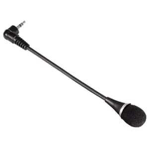 Microfon notebook HAMA 57152, Jack 3.5mm, negru