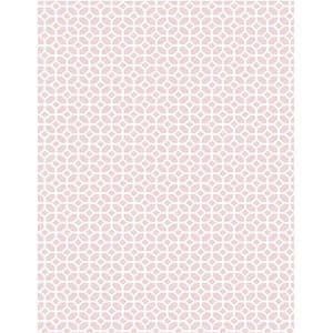 Perdea dus, roz, 200 x 180 cm  Bisk Nicea Rose