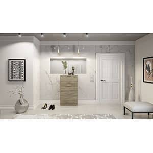 Pantofar 3 fronturi, 65 x 25 x 115.4 cm, 4 kg/compartiment, PAL, maro