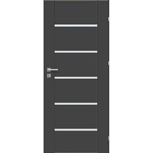 Usa interior CLASSEN Fido Model 3, cu geam, stanga, MDF, 60 x 204 cm, gri antracit