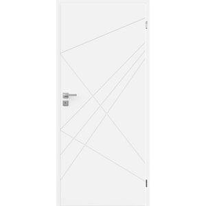 Usa interior CLASSEN Arventi Model 1, fara geam, stanga, MDF, 60 x 204 cm, alb