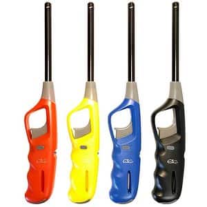 Bricheta gaz antivant cu tija fixa ELICO, multicolor