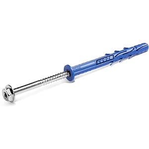 Diblu plastic premium RAWLPLUG, surub, cap hexagonal, M10x140, 4 buc