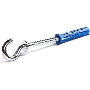 Diblu universal premium RAWLPLUG, carlig rotund, 10x50 mm, 2 buc