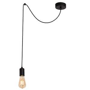 Lustra tip pendul, Negru, 60 W, 1 x E27  Luminex Luminex