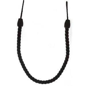 Snur prindere draperie, poliester, 57 x 1.3 cm, maro