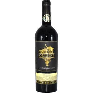 Vin rosu sec Budureasca Origini Cabernet Sauvignon, 0.75L