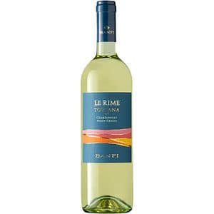 Vin alb sec Banfi Le Rime Toscana IGT, 0.75L