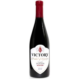 Vin rosu sec Victory Tavkveri, 0.75L