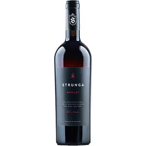 Vin rosu sec Strunga Merlot, 0.75L