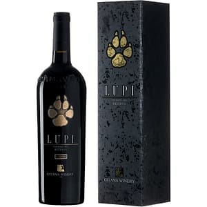 Vin rosu sec Gitana Lupi Gift Box, 0.75L