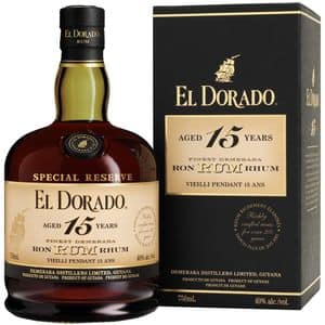 Rom El Dorado 15YO, 0.7L