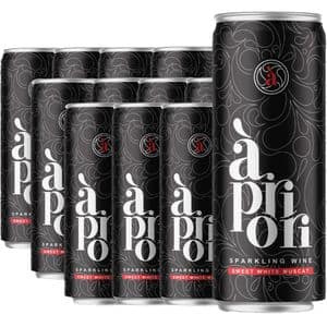 Vin spumant alb dulce Apriori, 0.25L, bax 12 doze