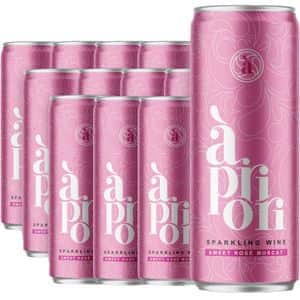 Vin spumant rose dulce Apriori, 0.25L, bax 12 doze