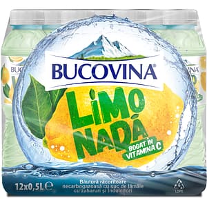 Limonada BUCOVINA bax 0.5L x 12 sticle