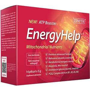 Supliment EnergyHelp, 14 plicuri x 5 g, ZENYTH