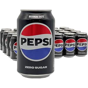 Bautura racoritoare carbogazoasa PEPSI Cola Zero bax 0.33L x 24 doze