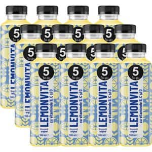 Limonada 5 TO GO Lemonvita Original Vit B+C+D bax 0.5L x 12 sticle