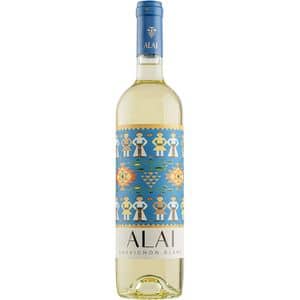 Vin alb demisec Alai Sauvignon Blanc, 0.75L, bax 6 sticle
