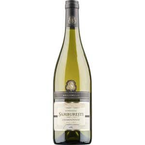 Vin alb sec Domeniile Samburesti Chardonnay, 0.75L, bax 6 sticle