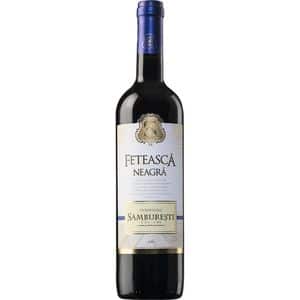 Vin rosu sec Domeniile Samburesti Feteasca Neagra, 0.75L, bax 6 sticle