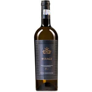 Vin alb sec Mirage Tamaioasa Romaneasca & Chardonnay, 0.75L