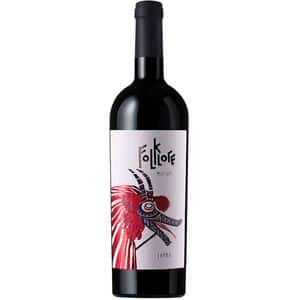 Vin rosu sec Folklore Merlot, 0.75L